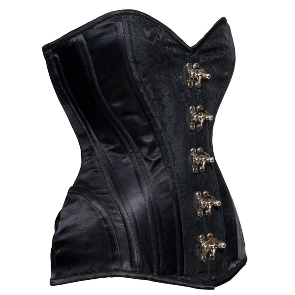 Midnight Clasped Overbust Waist Trainer